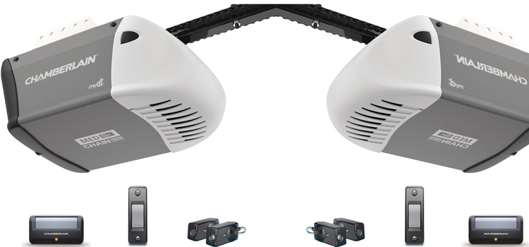 chamberlain garage door openers in Acton